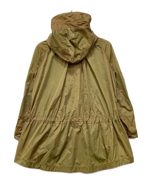 MONCLER（モンクレール）MONCLER (モンクレール) PISTACHE ナイロンフーデッドコート グリーンの古着・服飾アイテム