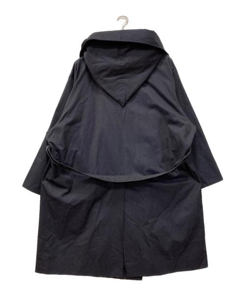 mexipa（メキパ）MexiPa (メキパ) Gabardine Hooded Coat ネイビー サイズ:Mの古着・服飾アイテム