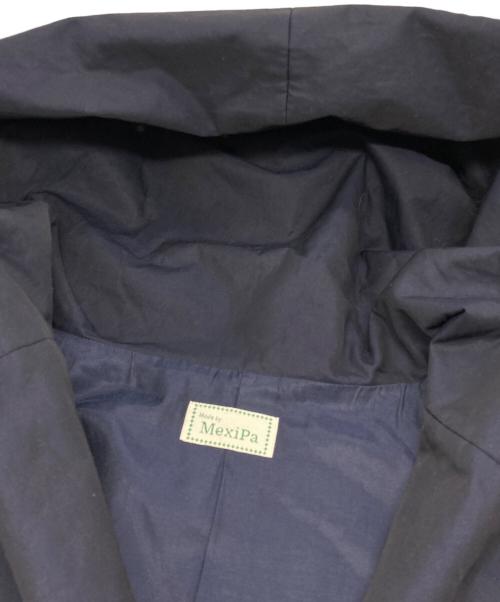 mexipa（メキパ）MexiPa (メキパ) Gabardine Hooded Coat ネイビー サイズ:Mの古着・服飾アイテム
