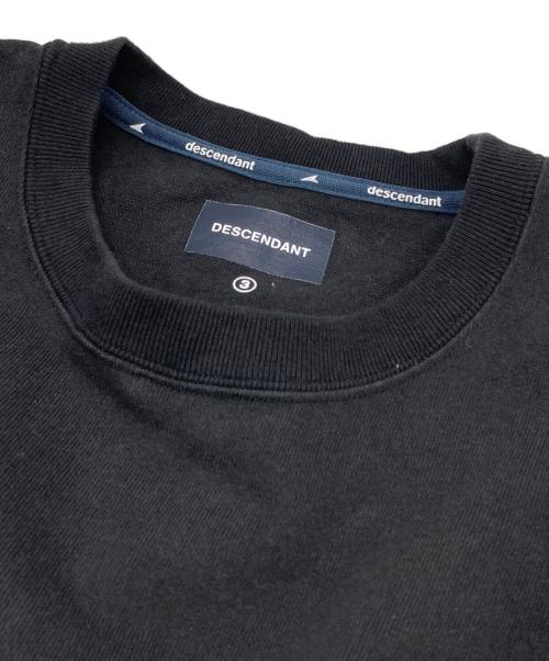 DESCENDANT（ディセンダント）DESCENDANT (ディセンダント) CETUS JERSEY LS ブラック サイズ:3の古着・服飾アイテム