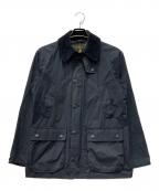 Barbourバブアー）の古着「BEDALE SL PEACHED」｜ネイビー