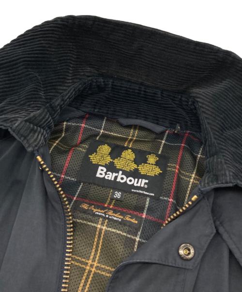 Barbour（バブアー）Barbour (バブアー) BEDALE SL PEACHED ネイビー サイズ:36の古着・服飾アイテム