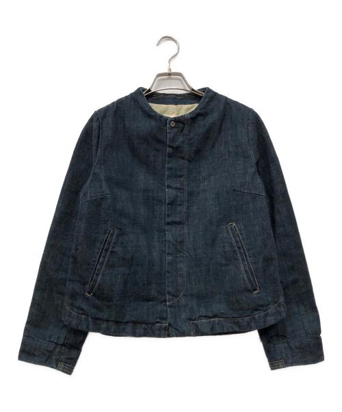 Pal'las Palace（パラスパレス）Pal'las Palace (パラスパレス) ボトルネックデニムジャケット ネイビー サイズ:3の古着・服飾アイテム