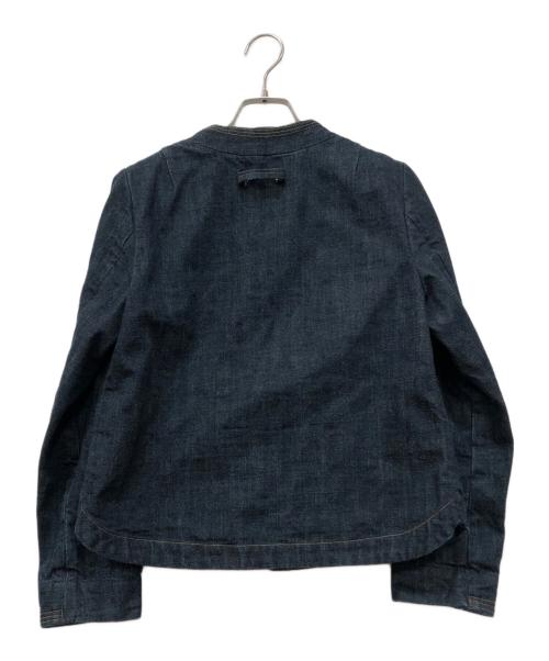 Pal'las Palace（パラスパレス）Pal'las Palace (パラスパレス) ボトルネックデニムジャケット ネイビー サイズ:3の古着・服飾アイテム