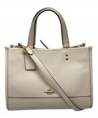 COACHコーチ）の古着「デンプシー キャリーオール」｜ベージュ