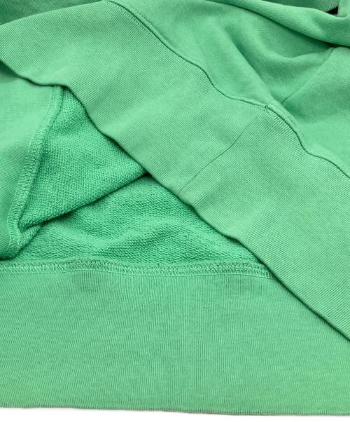 Acne studios（アクネ ストゥディオズ）ACNE STUDIOS (アクネ ストゥディオズ) フェイスロゴパッチスウェット グリーン サイズ:XSの古着・服飾アイテム