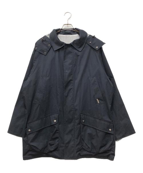 BURBERRY LONDON（バーバリーロンドン）BURBERRY LONDON (バーバリーロンドン) 裏ノバチェックマウンテンパーカー ネイビー サイズ:FREEの古着・服飾アイテム