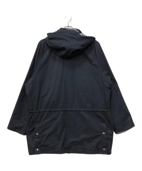 BURBERRY LONDON（バーバリーロンドン）BURBERRY LONDON (バーバリーロンドン) 裏ノバチェックマウンテンパーカー ネイビー サイズ:FREEの古着・服飾アイテム