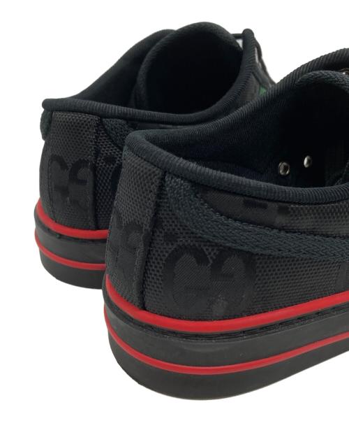 GUCCI（グッチ）GUCCI (グッチ) OFF THE GRID TENNIS 1977 スニーカー ブラック サイズ:36の古着・服飾アイテム