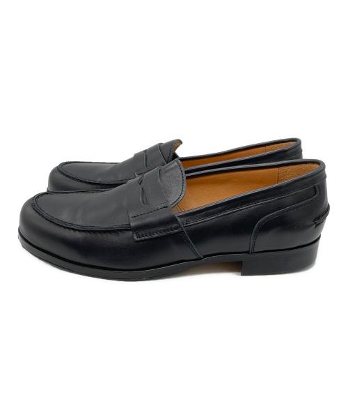 PADRONE（パドローネ）PADRONE (パドローネ) nano・universe (ナノ・ユニバース) 別注 LOAFER ブラック サイズ:41の古着・服飾アイテム