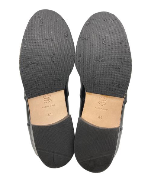 PADRONE（パドローネ）PADRONE (パドローネ) nano・universe (ナノ・ユニバース) 別注 LOAFER ブラック サイズ:41の古着・服飾アイテム