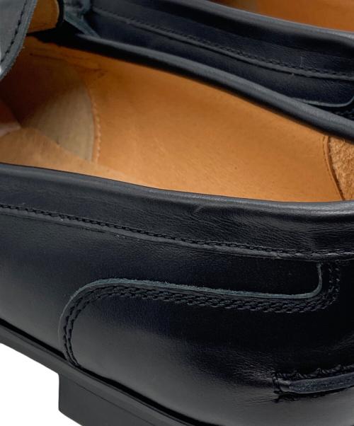 PADRONE（パドローネ）PADRONE (パドローネ) nano・universe (ナノ・ユニバース) 別注 LOAFER ブラック サイズ:41の古着・服飾アイテム