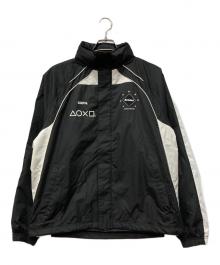 F.C.R.B.×PlayStation（エフシーレアルブリストル×プレイステーション）の古着「WARM UP JACKET」｜ブラック