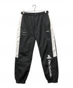 F.C.R.B.×PlayStationエフシーレアルブリストル×プレイステーション）の古着「WARM UP PANTS」｜ブラック