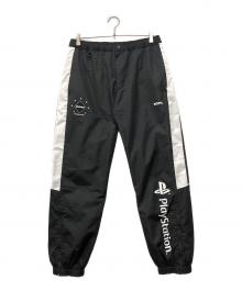 F.C.R.B.×PlayStation（エフシーレアルブリストル×プレイステーション）の古着「WARM UP PANTS」｜ブラック