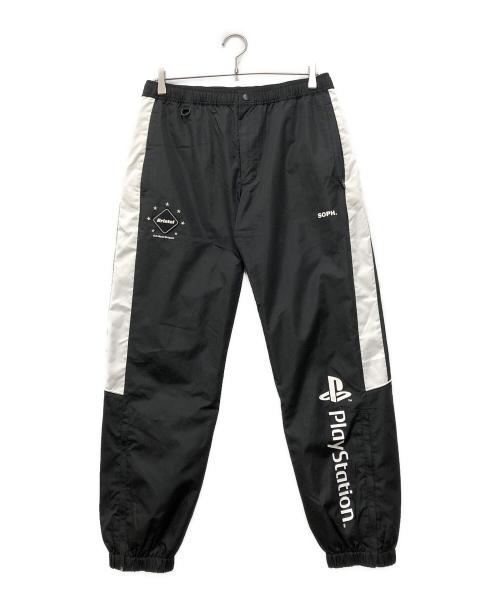 F.C.R.B.（エフシーレアルブリストル）F.C.R.B. (エフシーレアルブリストル) PlayStation (プレイステーション) WARM UP PANTS ブラック サイズ:Mの古着・服飾アイテム