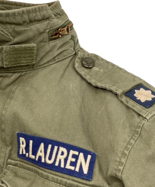 POLO RALPH LAUREN（ポロ・ラルフローレン）POLO RALPH LAUREN (ポロ・ラルフローレン) Ｍ-65 フィールドジャケット カーキ サイズ:XSの古着・服飾アイテム