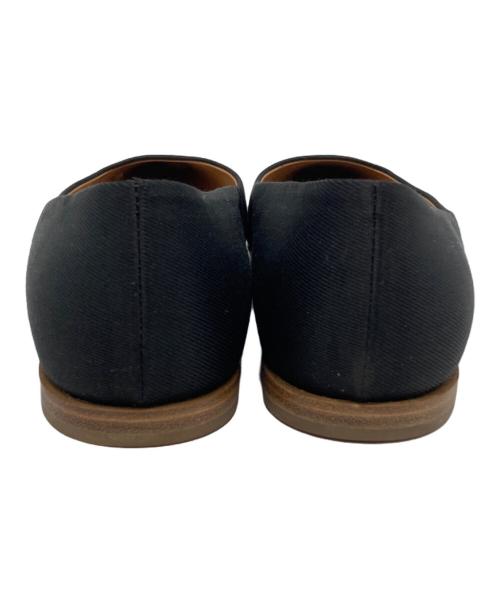 PELLICO（ペリーコ）PELLICO (ペリーコ) FLAT スクエアトゥパンプス ブラック サイズ:37の古着・服飾アイテム