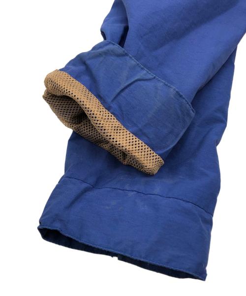 POLO SPORT（ポロスポーツ）POLO SPORT (ポロスポーツ) コットン×ナイロンフーデッドジャケット ブルー サイズ:XLの古着・服飾アイテム