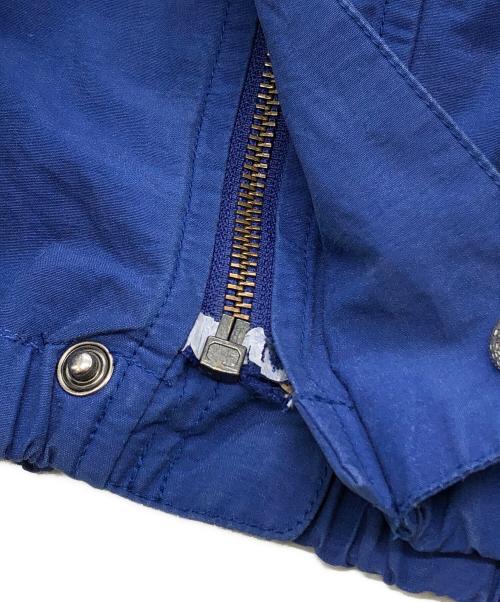 POLO SPORT（ポロスポーツ）POLO SPORT (ポロスポーツ) コットン×ナイロンフーデッドジャケット ブルー サイズ:XLの古着・服飾アイテム
