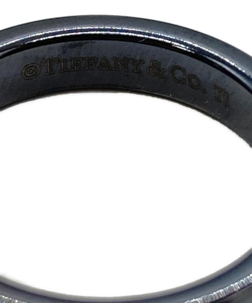 TIFFANY & Co.（ティファニー）Tiffany & Co. (ティファニー) 1837ナローリング ブラック サイズ:15号の古着・服飾アイテム