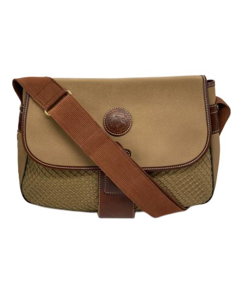 HUNTING WORLD（ハンティングワールド）HUNTING WORLD (ハンティングワールド) サファリトゥディ キャンバスショルダーバッグ ベージュ サイズ:下記参照の古着・服飾アイテム