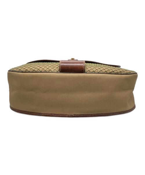 HUNTING WORLD（ハンティングワールド）HUNTING WORLD (ハンティングワールド) サファリトゥディ キャンバスショルダーバッグ ベージュ サイズ:下記参照の古着・服飾アイテム