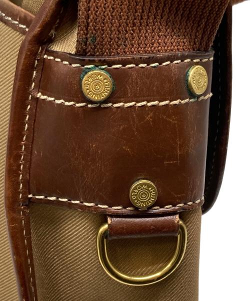 HUNTING WORLD（ハンティングワールド）HUNTING WORLD (ハンティングワールド) サファリトゥディ キャンバスショルダーバッグ ベージュ サイズ:下記参照の古着・服飾アイテム