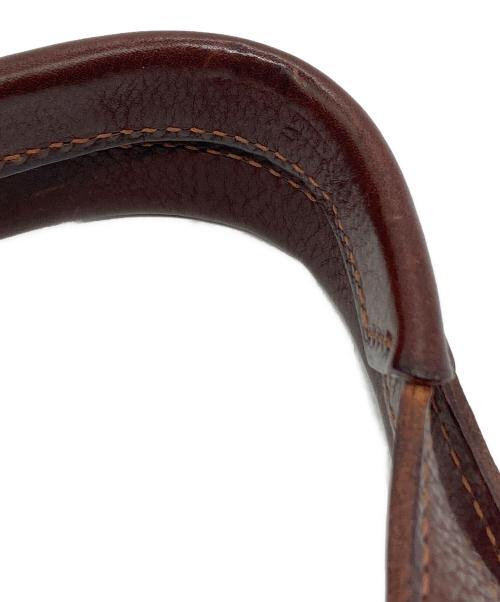 genten（ゲンテン）genten (ゲンテン) サスティナブルカットワークトートバッグ（中） ブラウン サイズ:下記参照の古着・服飾アイテム