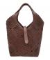 genten（ゲンテン）の古着「サスティナブルカットワークトートバッグ（中）」｜ブラウン