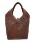 genten (ゲンテン) サスティナブルカットワークトートバッグ（中） ブラウン サイズ:下記参照：25000円