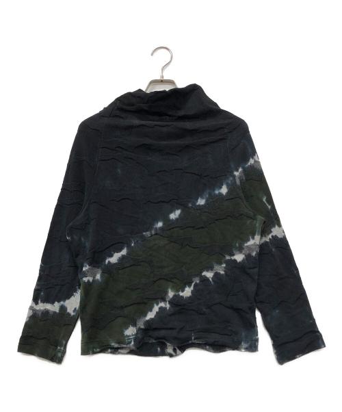 Y's（ワイズ）Y's (ワイズ) タイダイカーディガン ブラック サイズ:2の古着・服飾アイテム