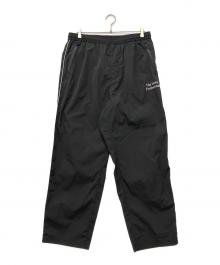The Ennoy Professional（ザ エンノイ プロフェッショナル）の古着「Piping Nylon Track パンツ」｜ブラック