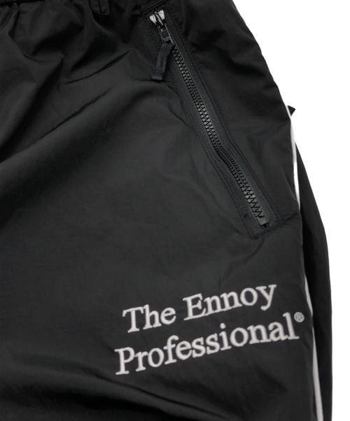 The Ennoy Professional（ザ エンノイ プロフェッショナル）THE ENNOY PROFESSIONAL (ザ エンノイ プロフェッショナル) Piping Nylon Track パンツ ブラック サイズ:Lの古着・服飾アイテム