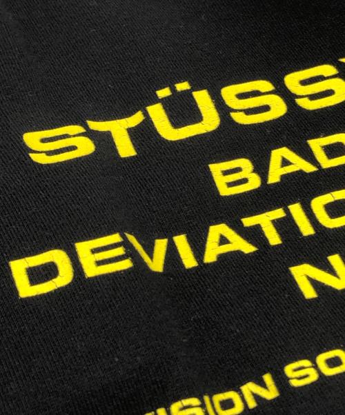 stussy（ステューシー）stussy (ステューシー) BADBADNOTGOODプリントTシャツ ブラック サイズ:XLの古着・服飾アイテム