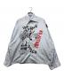 KIDILL（キディル）の古着「SEDITIONARIES POINTED COLLAR SHIRT」｜ブルー