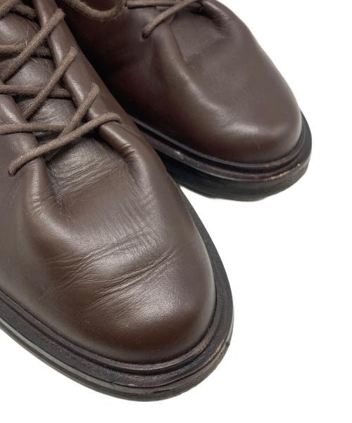 JACQUES SOLOVIERE（ジャック ソロヴィエール）JACQUES SOLOVIERE (ジャック ソロヴィエール) ダービーシューズ ブラウン サイズ:41の古着・服飾アイテム