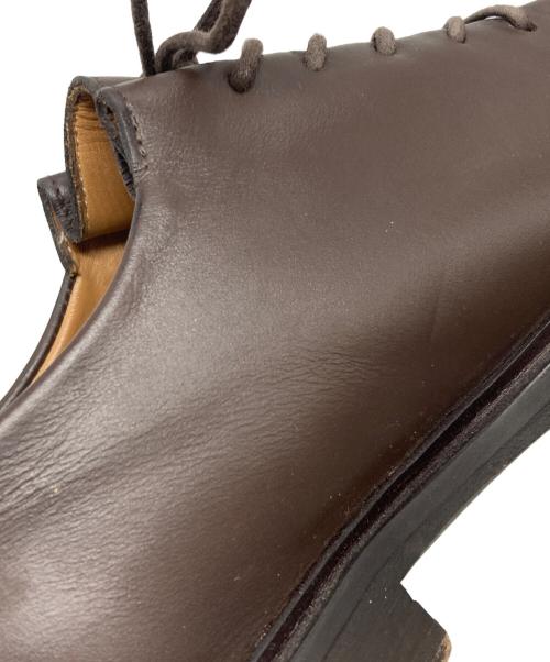 JACQUES SOLOVIERE（ジャック ソロヴィエール）JACQUES SOLOVIERE (ジャック ソロヴィエール) ダービーシューズ ブラウン サイズ:41の古着・服飾アイテム