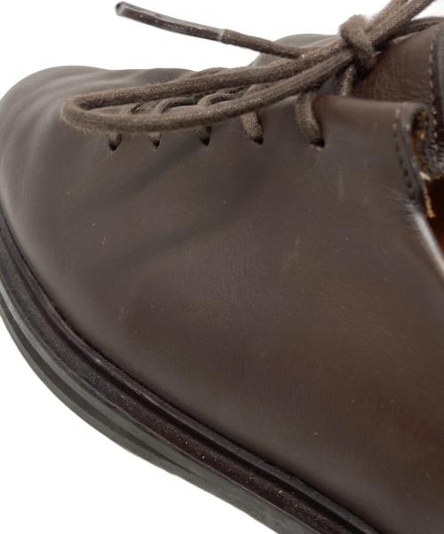 JACQUES SOLOVIERE（ジャック ソロヴィエール）JACQUES SOLOVIERE (ジャック ソロヴィエール) ダービーシューズ ブラウン サイズ:41の古着・服飾アイテム