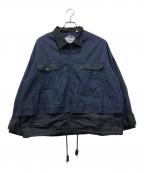 LEVI'S×WHITE MOUNTAINEERINGリーバイス×ホワイトマウンテ二アニング）の古着「DOUBLE ZIP BLOUSON」｜ネイビー