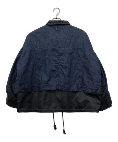 LEVI'S（リーバイス）LEVI'S (リーバイス) WHITE MOUNTAINEERING (ホワイトマウンテ二アニング) DOUBLE ZIP BLOUSON ネイビー サイズ:Sの古着・服飾アイテム