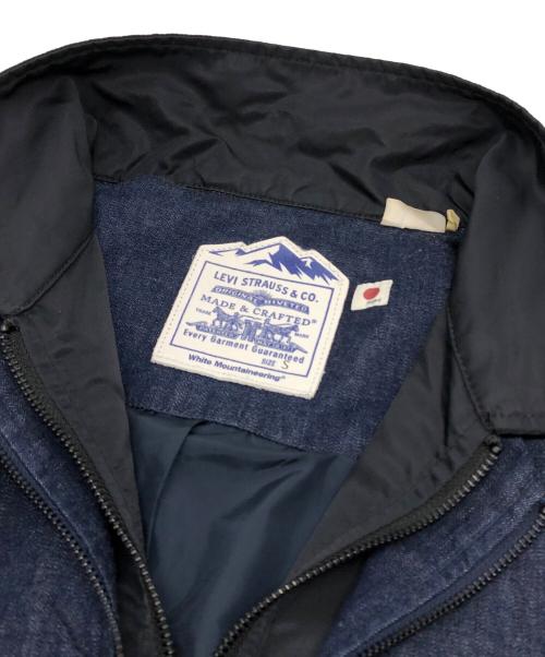 LEVI'S（リーバイス）LEVI'S (リーバイス) WHITE MOUNTAINEERING (ホワイトマウンテ二アニング) DOUBLE ZIP BLOUSON ネイビー サイズ:Sの古着・服飾アイテム