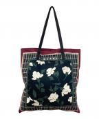 MARNIマルニ）の古着「バンダナトートバッグ」｜バーガンディー