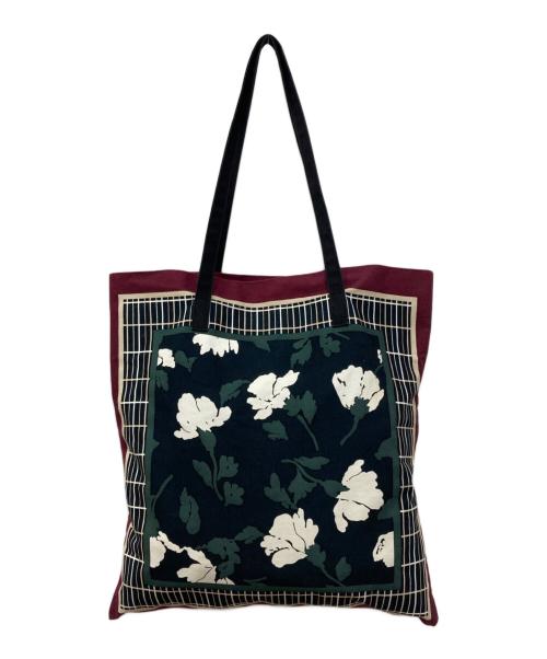 MARNI（マルニ）MARNI (マルニ) バンダナトートバッグ バーガンディー サイズ:下記参照の古着・服飾アイテム