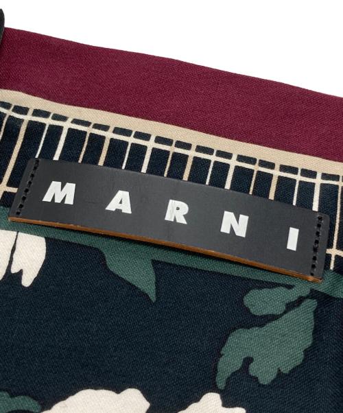 MARNI（マルニ）MARNI (マルニ) バンダナトートバッグ バーガンディー サイズ:下記参照の古着・服飾アイテム