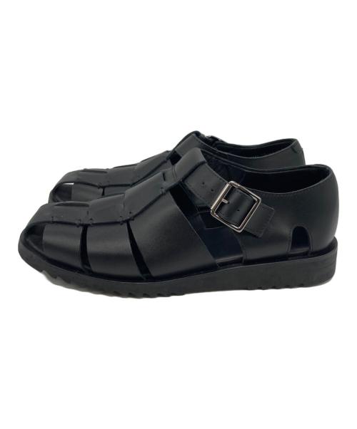 PARABOOT（パラブーツ）PARABOOT (パラブーツ) PACIFIC グルカサンダル ブラック サイズ:41の古着・服飾アイテム