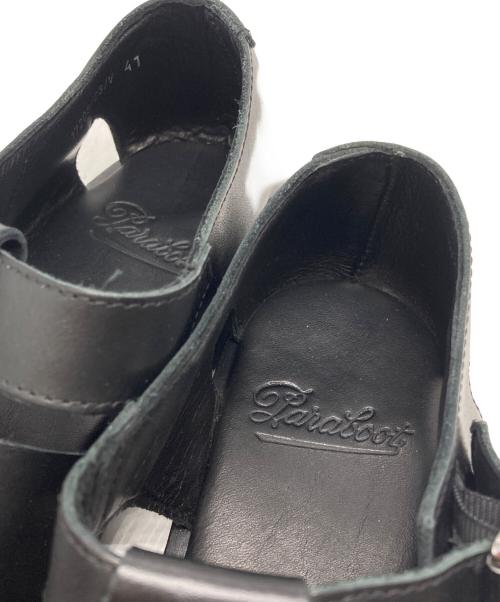 PARABOOT（パラブーツ）PARABOOT (パラブーツ) PACIFIC グルカサンダル ブラック サイズ:41の古着・服飾アイテム