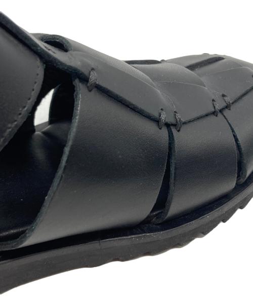 PARABOOT（パラブーツ）PARABOOT (パラブーツ) PACIFIC グルカサンダル ブラック サイズ:41の古着・服飾アイテム