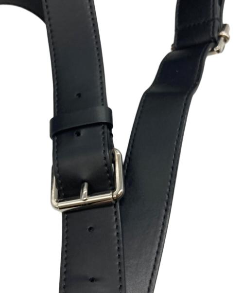 VALENTINO（ヴァレンティノ）VALENTINO (ヴァレンティノ) ロゴベルトバッグ ブラック サイズ:下記参照の古着・服飾アイテム