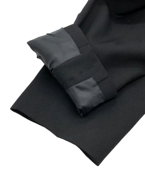 GRANDMA MAMA DAUGHTER toro（グランマ ママドーター トロ）GRANDMA MAMA DAUGHTER toro (グランマ ママドーター トロ) ノーカラージャケット ブラック サイズ:2の古着・服飾アイテム